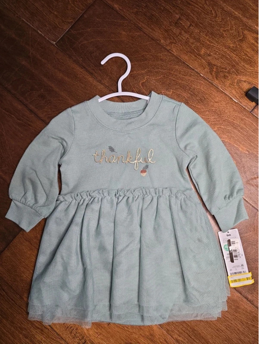 6m brand new thanksgiving dress from carter's item 480G6